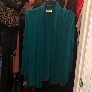 Women’s dark green cardigan size M